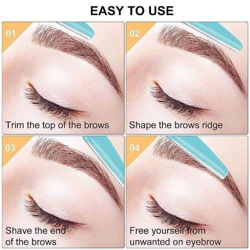 Drashti Enterprise CETC Stainless Steel Eyebrow Disposable Razor (Pack of 3)