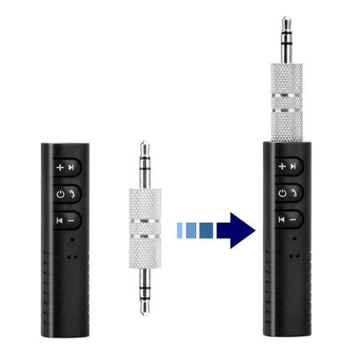 3.5mm Wireless Bluetooth Audio Receiver Stereo Music Adapter for Car Speaker