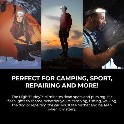 1200mAh USB Rechargeable 550LM COB LED Induction Riding Headlamp Hunting Flashlight Work Light 3Mode