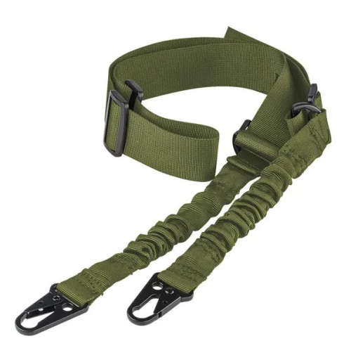 Two point Rifle Tactical Gun Sling Shoulder  Belt Strap (GREEN)