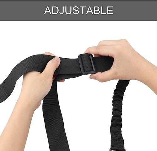 Two point Rifle Tactical Gun Sling Shoulder  Belt Strap (BLACK)