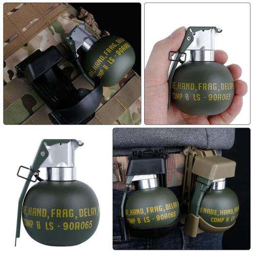 M67 Grenade Body Model Dummy Frag Grenade Quick Release airsoft Army Military