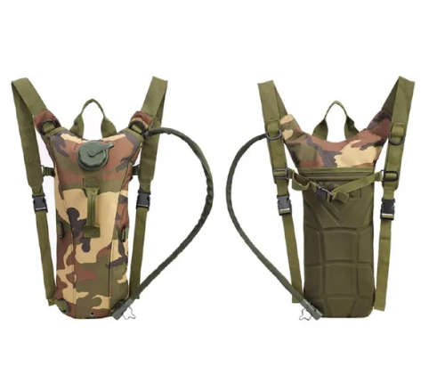 3L Tactical Hydration Backpack Military Water Bag Pouch Outdoor Running Cycling Camping Rucksack