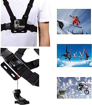Universal Cell Phone And Sports Camera Mount Harness Strap