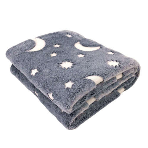 Glow In The Dark Hoodie Blanket  - STARS