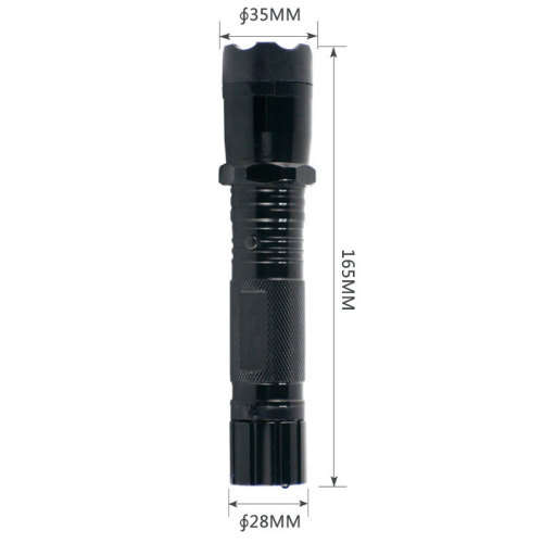 Rechargeable Electroshock plus LED Flashlight 1101