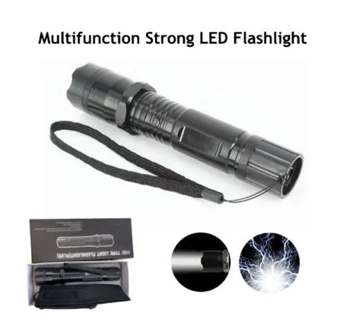 Rechargeable Electroshock plus LED Flashlight 1101