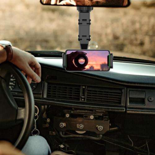 RO1 Universal Adjustable Multi-Function Car Holder Support Stand - GREY