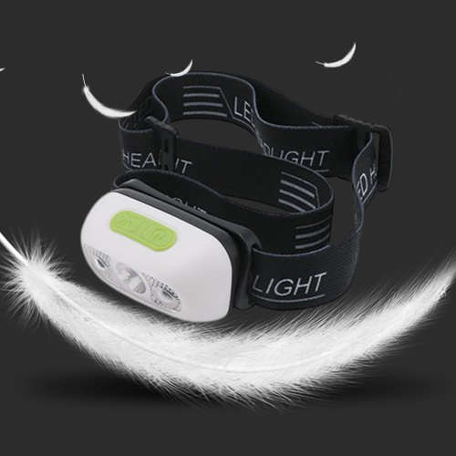 Smart Sensor Outdoor USB Headlight LED - WHITE