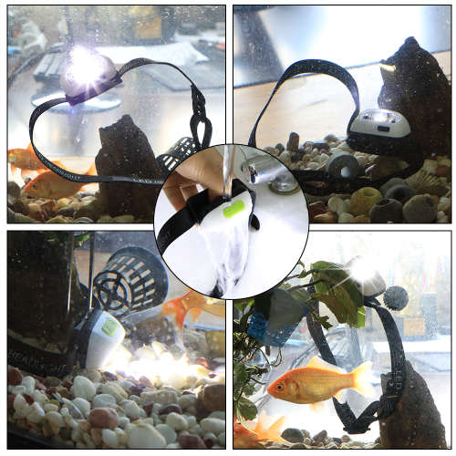 Smart Sensor Outdoor USB Headlight LED - WHITE
