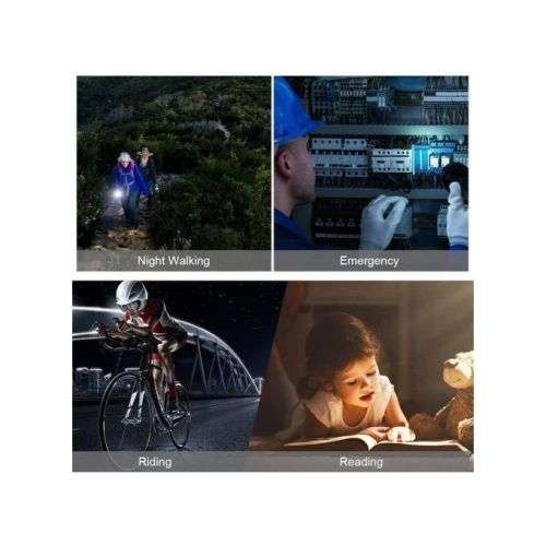Rechargeable Electroshock LED Flashlight& Laser 288 Stun Gun