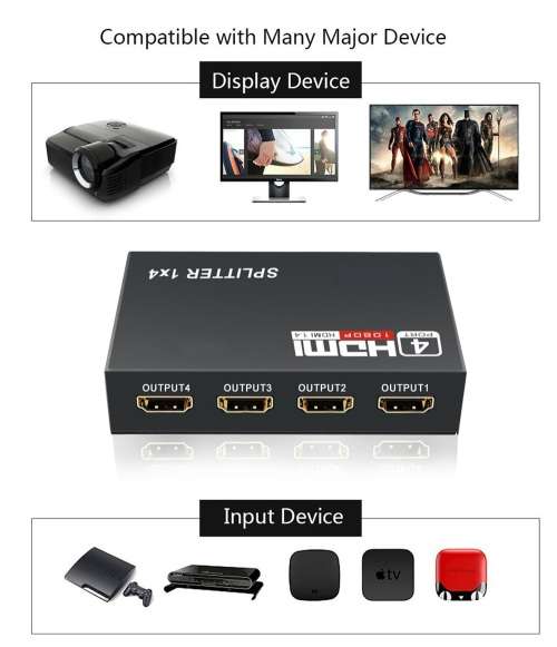 HDTV 1080P 3D Splitter ver 1.4