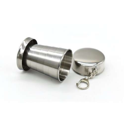 75 ML Stainless Steel Folding Cup