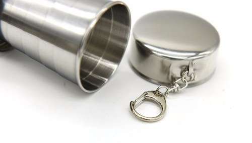75 ML Stainless Steel Folding Cup
