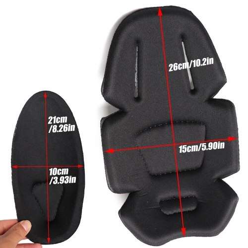 #2 Plain Black Uniform Set + Knee & Elbow Pads - PLAIN BLACK / XLARGE