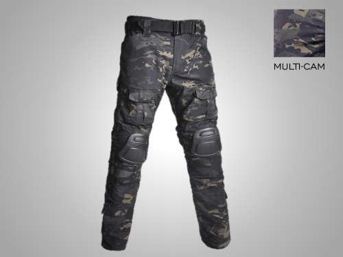Tactical Uniform set (Excluding Knee & Elbow Pads) - CP BLACK