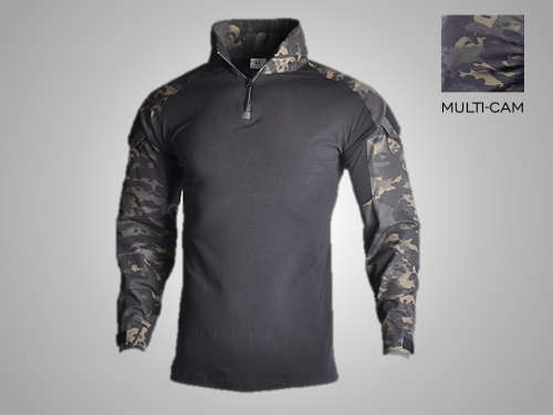 Tactical Uniform set (Excluding Knee & Elbow Pads) - CP BLACK