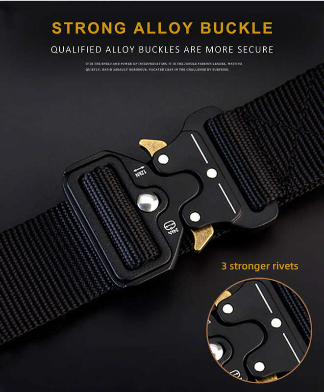 Universal Tactical Belt - Large Buckle