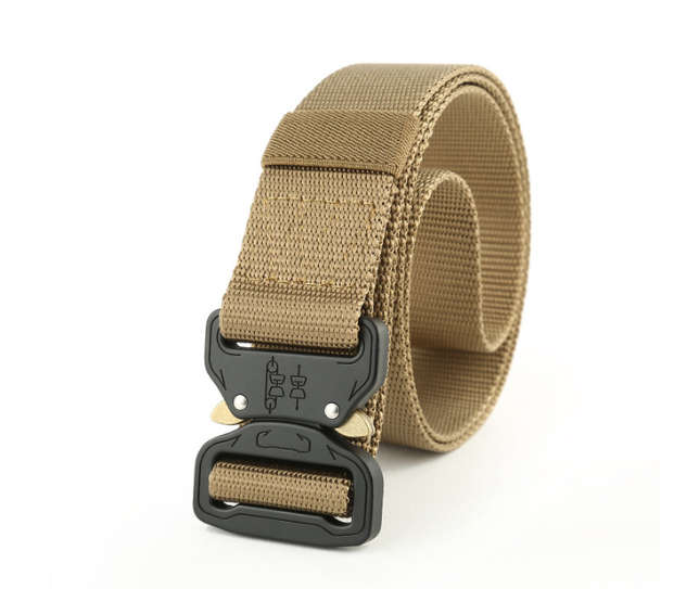 Universal Tactical Belt - Normal Size Silver Buckle Clip