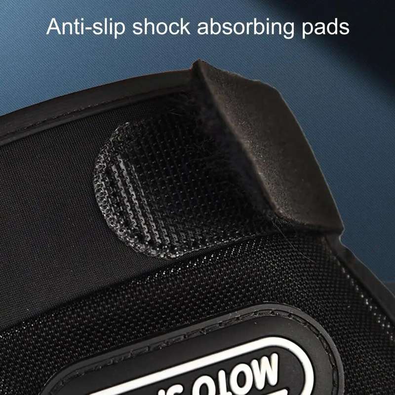 # 7 - Steel Case Half Finger Glove - Black