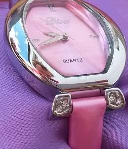 Diva Ladies pink small watch - (CW9)