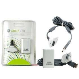 CRAZY SALE ** XBOX 360 Batery Pack And Chargeable Cable - 2100ma