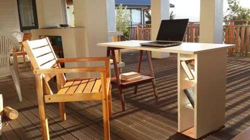 Modern Trestle Desk