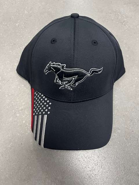 Ford Mustang 6-Panel Stars & Stripes Cap
