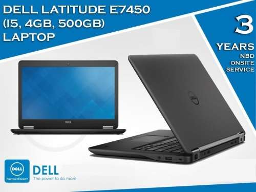 DELL LATITUDE E7450 , CORE I5-5300U @2.90GHz,4GB RAM.500GB HDD,INTEL HG GRAPHICS 5500 , 3G WWAN