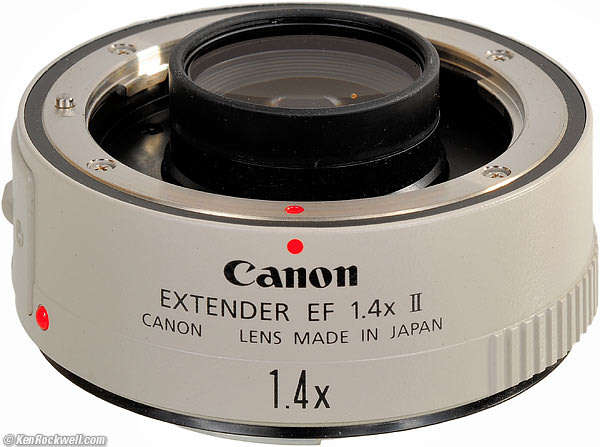 Canon EF 1.4X II Extender for Canon IN EXCELLENT CONDITION
