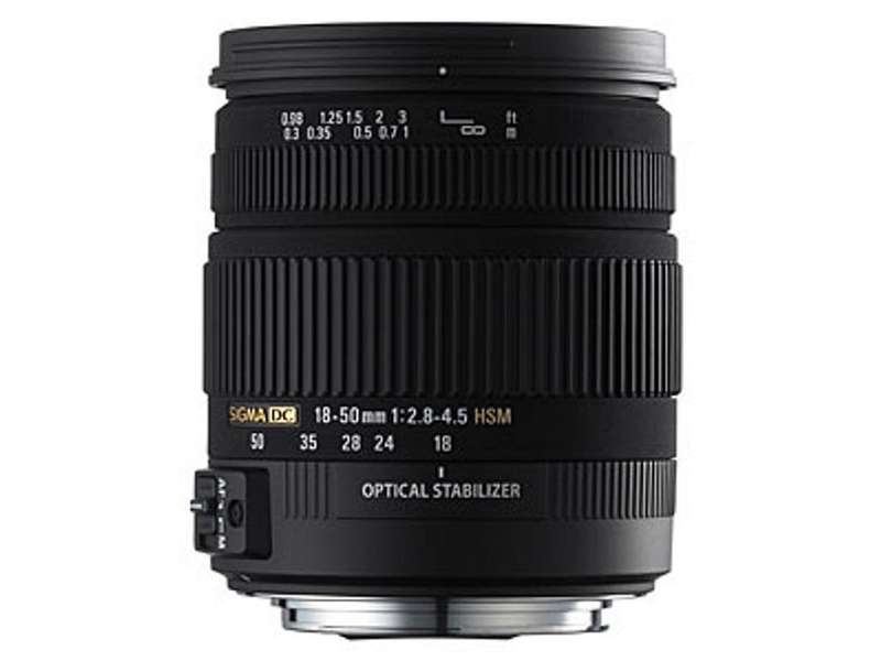 Sigma 18-50mm f/2.8-4.5 DC OS HSM Zoom For Canon D-SLRs IN EXCELLENT CONDITION