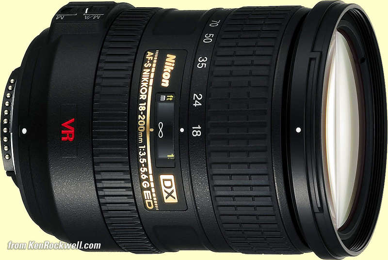Nikon Nikkor AF-S DX 18-200 mm f/3.5-5.6G IF-ED VR VERY GOOD CONDITION