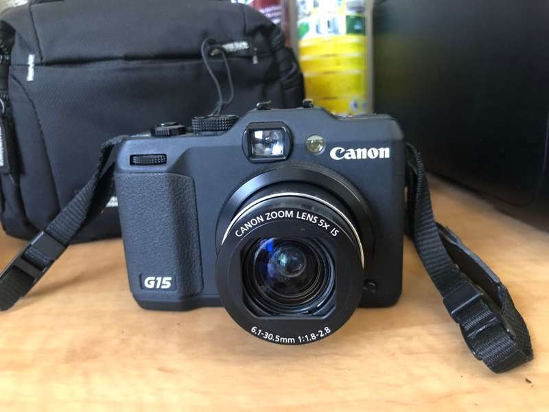CANON PowerShot G15 12MP , DIGIC 4 IMAGE PROCESSOR , 5X OPTICAL ZOOM in EXCELLENT CONDITION