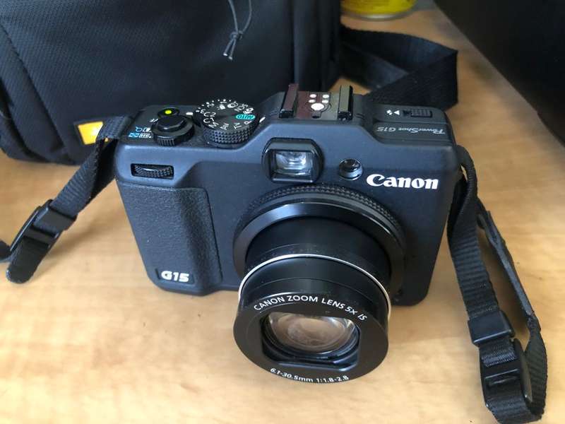 CANON PowerShot G15 12MP , DIGIC 4 IMAGE PROCESSOR , 5X OPTICAL ZOOM in EXCELLENT CONDITION