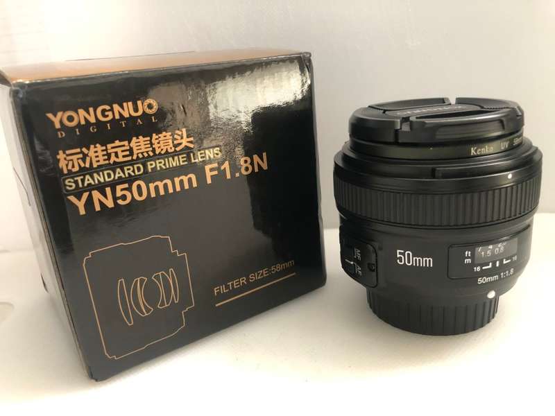 Yongnuo 50mm f/1.8 in NEW CONDITION COMING WITH BOX