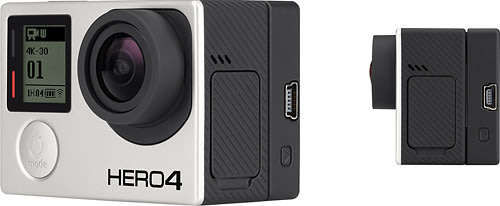 GOPRO HERO 4 IN EXCELLENT CONDITION WITH GoPro Battery BacPac AND HOUSING