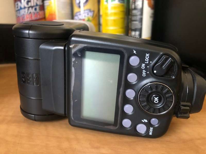 Pixel Mago GN65 Wireless TTL HSS LED Flash Speedlite for Canon, Flash Softbox Diffuser NEW CONDITION