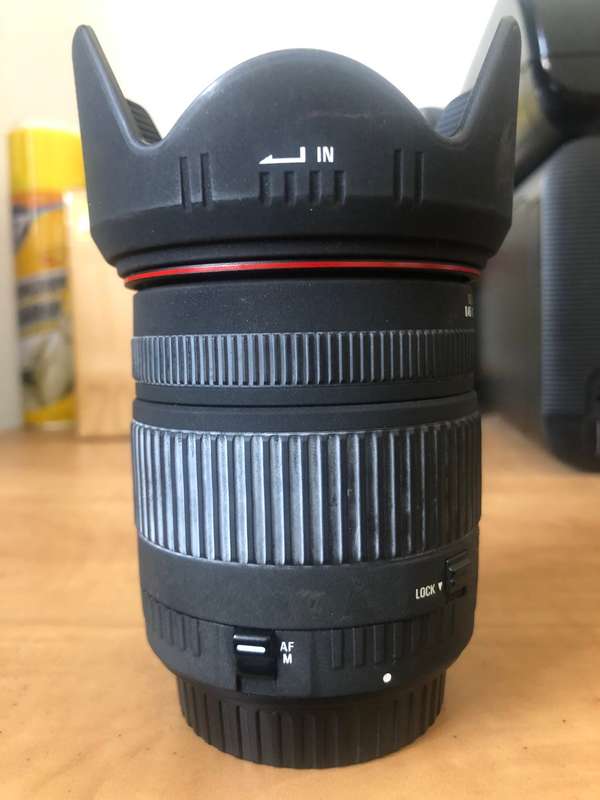 Sigma AF 18-200mm f/3.5-6.3 DC FOR CANON DSLR CAMERAS
