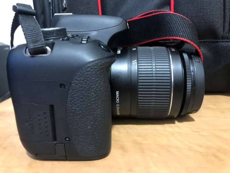 CANON EOS 750D DSLR WITH CANON EF-S 18-55MM III , 16GB SD CARD AND CANON BAG, EXCELLENT CONDITION