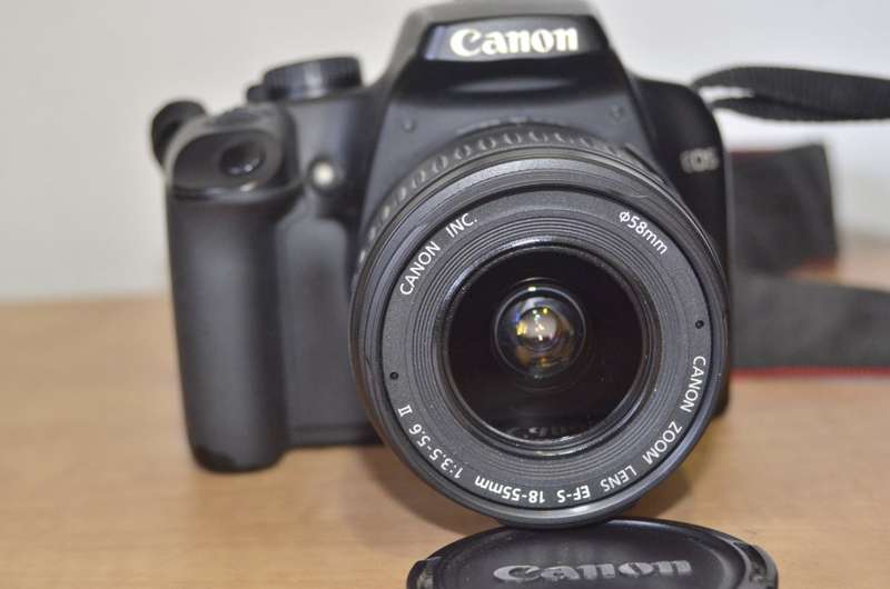 Canon EOS 1000D Digital SLR Camera With Canon EF-S 18-55mm f/3.5-5.6 II Lens