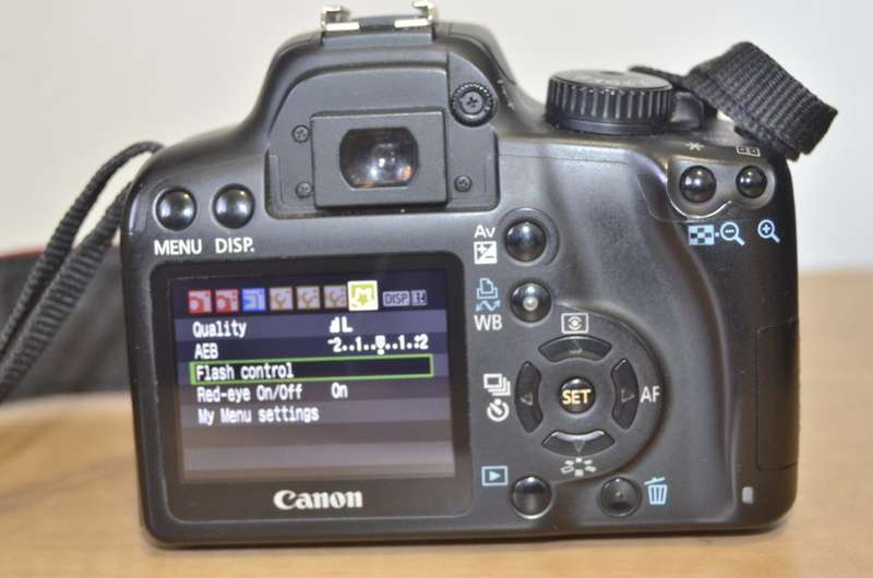 Canon EOS 1000D Digital SLR Camera With Canon EF-S 18-55mm f/3.5-5.6 II Lens