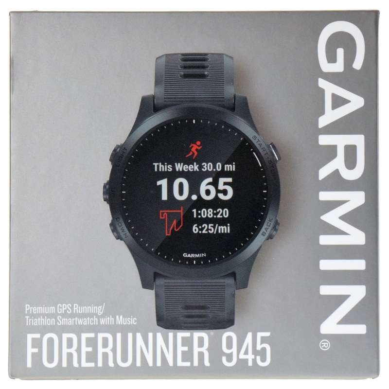 Garmin Forerunner 945 Music Premium GPS Running / Triathlon Smartwatch - Black