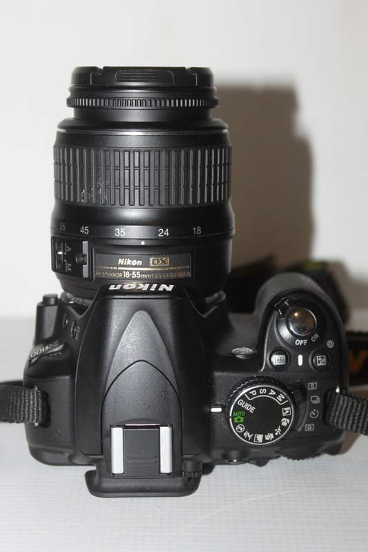 Nikon D3100 DSLR Camera with 18-55mm f/3.5-5.6 Auto Focus-S Nikkor Zoom Lens