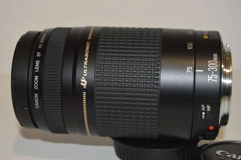 Canon EF 75-300mm f/4-5.6 Mk II USM Telephoto Zoom IN EXCELLENT CONDITION