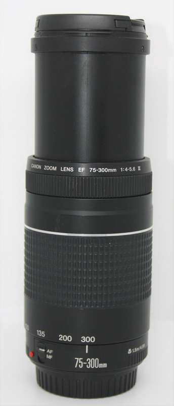 Canon EF 75-300mm f/4-5.6 III Telephoto Zoom Lens for Canon SLR Cameras , BRAND NEW CONDITION ,BOXED