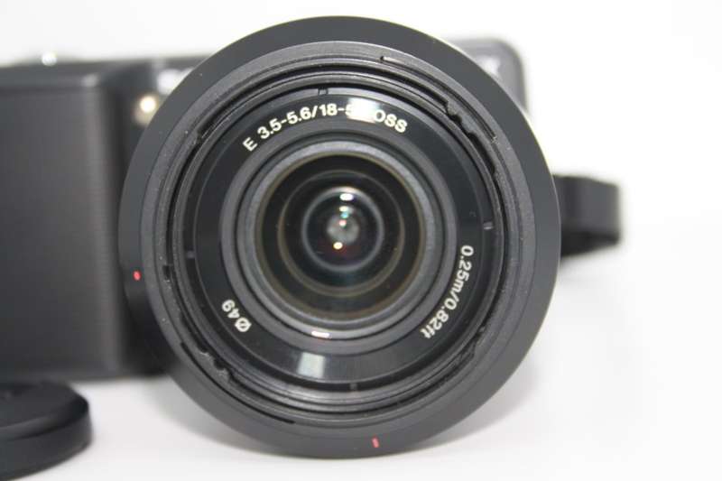Sony Alpha NEX-3 Interchangeable Lens Digital Camera With SONY 18-55 LENS OSS ,4GB ,Charger, and Bag