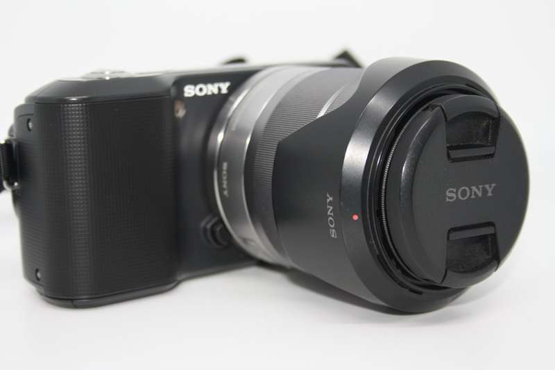 Sony Alpha NEX-3 Interchangeable Lens Digital Camera With SONY 18-55 LENS OSS ,4GB ,Charger, and Bag