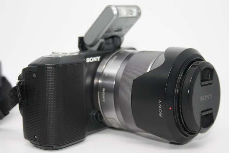 Sony Alpha NEX-3 Interchangeable Lens Digital Camera With SONY 18-55 LENS OSS ,4GB ,Charger, and Bag