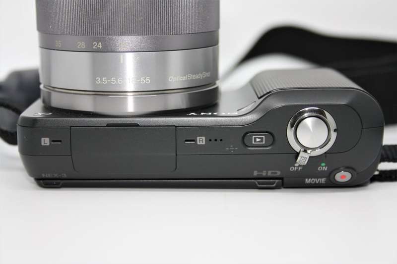 Sony Alpha NEX-3 Interchangeable Lens Digital Camera With SONY 18-55 LENS OSS ,4GB ,Charger, and Bag