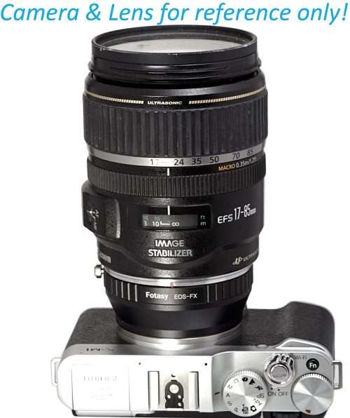 Fotasy EOS - FX ( Canon-FX Canon EOS (EF / EF-S) DSLR Lens Mount Adapter Mechanical Lens Adapter